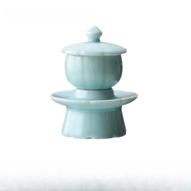 Celadon with Holy Water Cup Ce - Celadon Ceramic Cup 评论和价格