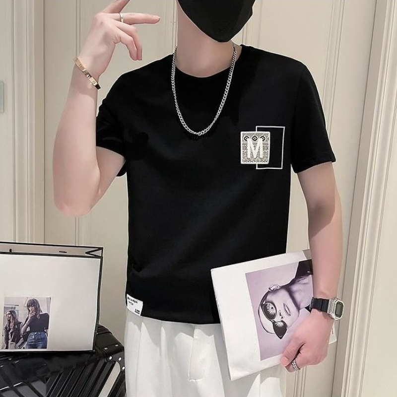 Trendy Men Short Sleeve Top Su - Korean Daily Lifestyle 评论和价格