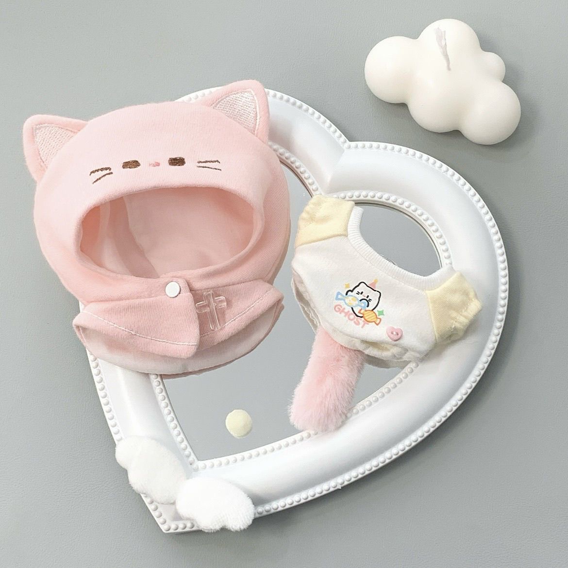 10cm Cotton Doll Cat Ears With - Korean Girls Lifestyle 评论和价格