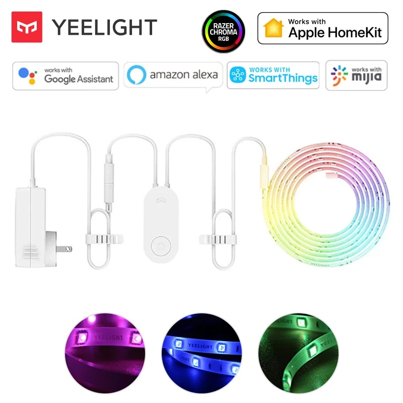 Global version Yeelight Aurora - Yeelight Light Lightstrip 评论和价格