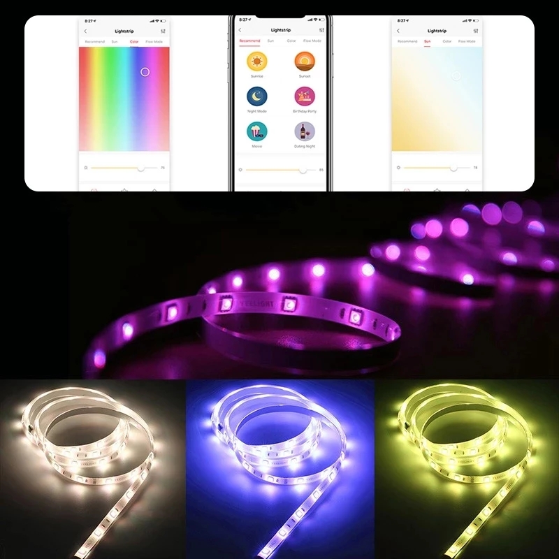 Global version Yeelight Aurora - Yeelight Light Lightstrip 评论和价格