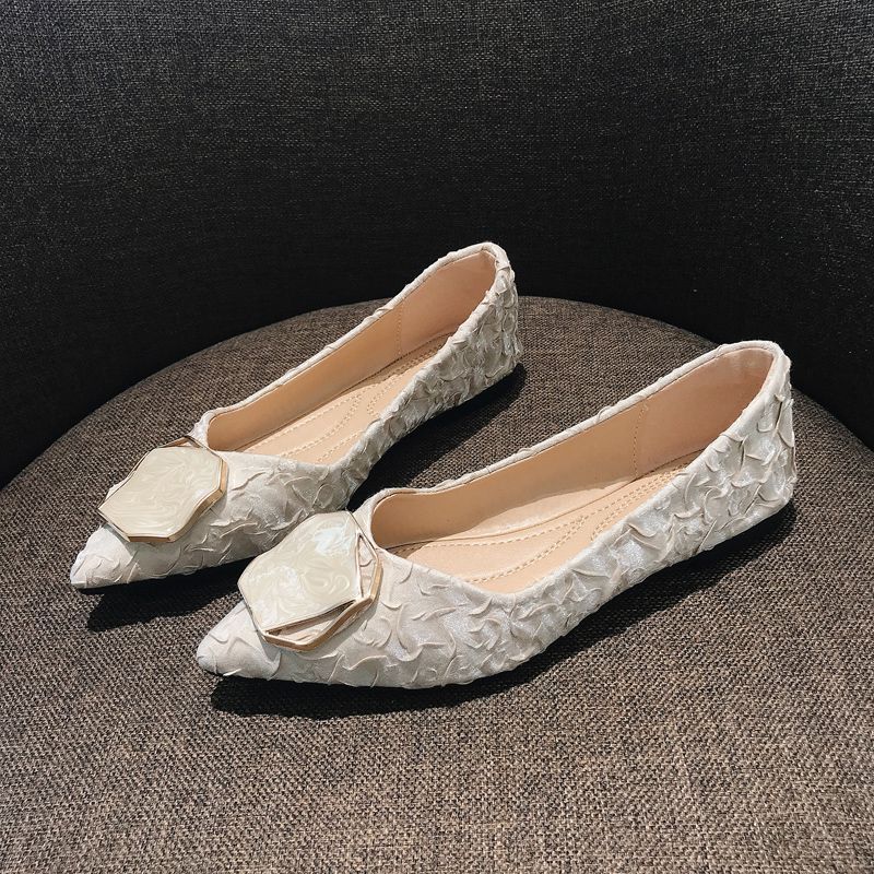 Women's Shoes Flat Pointed Toe - Korean Daily Lifestyle 评论和价格